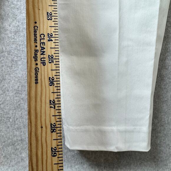 Limited White Pants Women’s Plus Size 22W Stretch Comfortable Ankle Pockets New - Picture 12 of 13